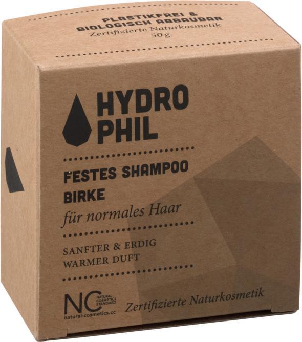 Actual product image Hydrophil Solid shampoo birch for normal hair (Solid shampoo)