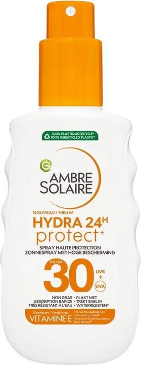 Actual product image Garnier Ambre Solaire Hydra 24 Moisturizing Milk Spf 30 (Suntan lotion, SPF 30)