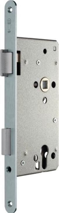 SSF Front door mortice lock PZW 20/65/92/10 mm DIN right silver rounded (Mortise lock)