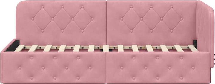 Actual product image vidaXL Eckbettgestell (80 x 200 cm)