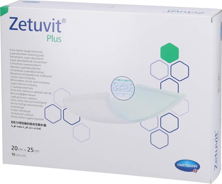 Actual product image Zetuvit Plus absorption bandage