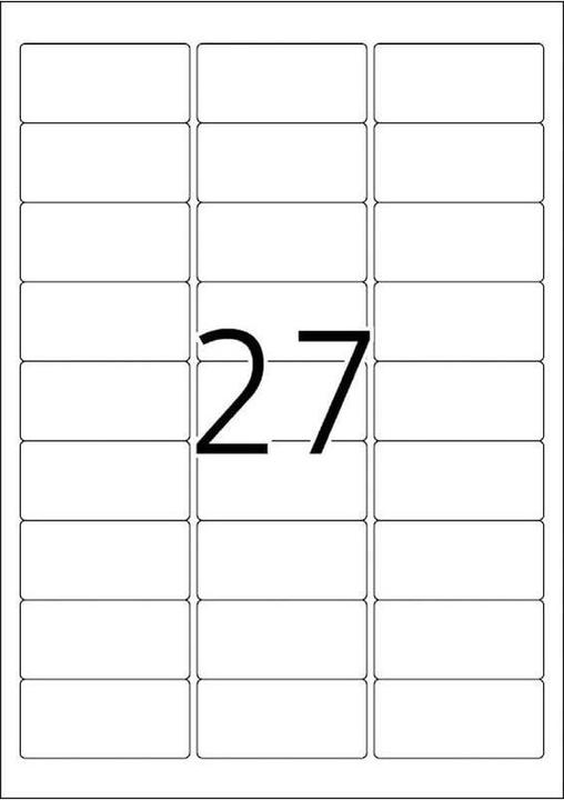 Produktbild HERMA Neon Etiketten A4