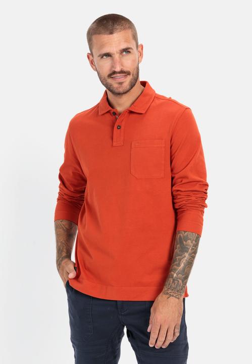 Image du produit Camel Active Polo à manches longues en coton organique certifié (XL)