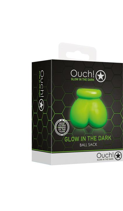 Ouch! Ball Sack - Glow in the Dark (4.50 cm)