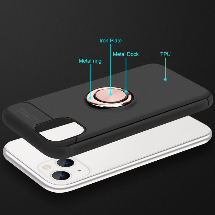 Produktbild Cadorabo Hülle für Apple iPhone 14 PLUS im TPU Auto Fokus Style (Apple iPhone 14 Plus)