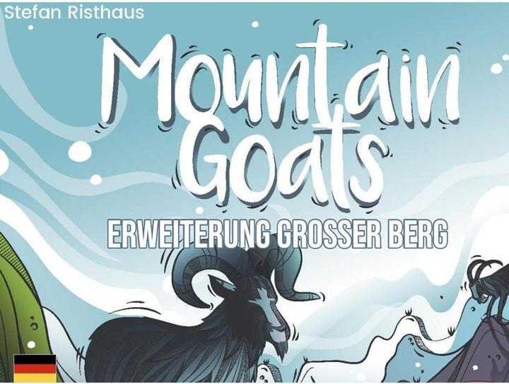 Produktbild Pegasus Mountain Goats: Grosser Berg (Erweiterung) (Deutsch, 2 - 5 Spieler)