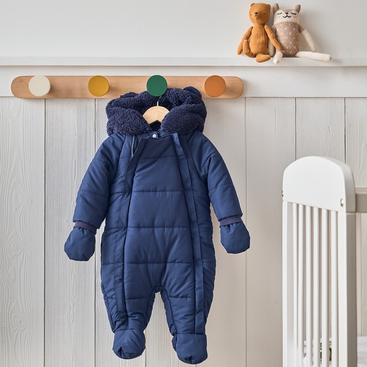 Image du produit La Redoute Collections Combinaison chaude avec capuche (74)
