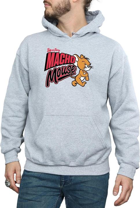 Immagine prodotto Tom & Jerry Macho Mouse Felpa con Cappuccio Uomo (L)