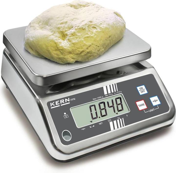 Produktbild Kern Edelstahlwaage mit Spritzwasserschutz