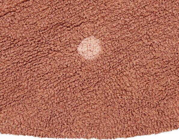 Produktbild Lorena Canals Rug Round Dot Chestnut (Ø 140 cm)