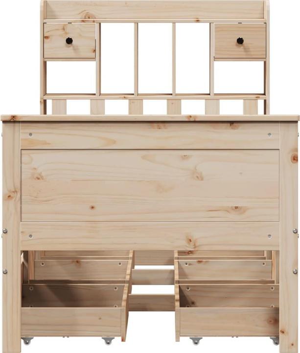 Produktbild vidaXL Bücherregalbett (75 x 190 cm)
