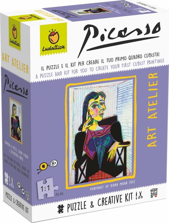 Actual product image Ludattica Puzzle Atelier Picasso 8+