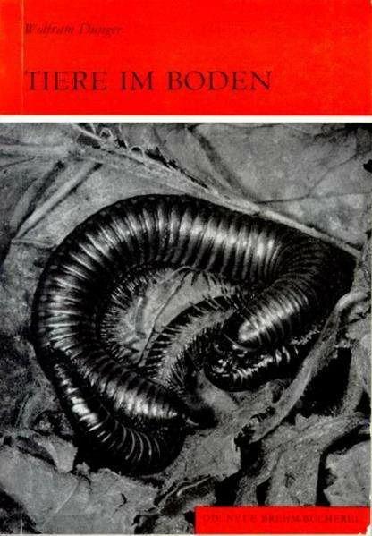 Produktbild Tiere im Boden (Deutsch, Wolfram Dunger, 2008)