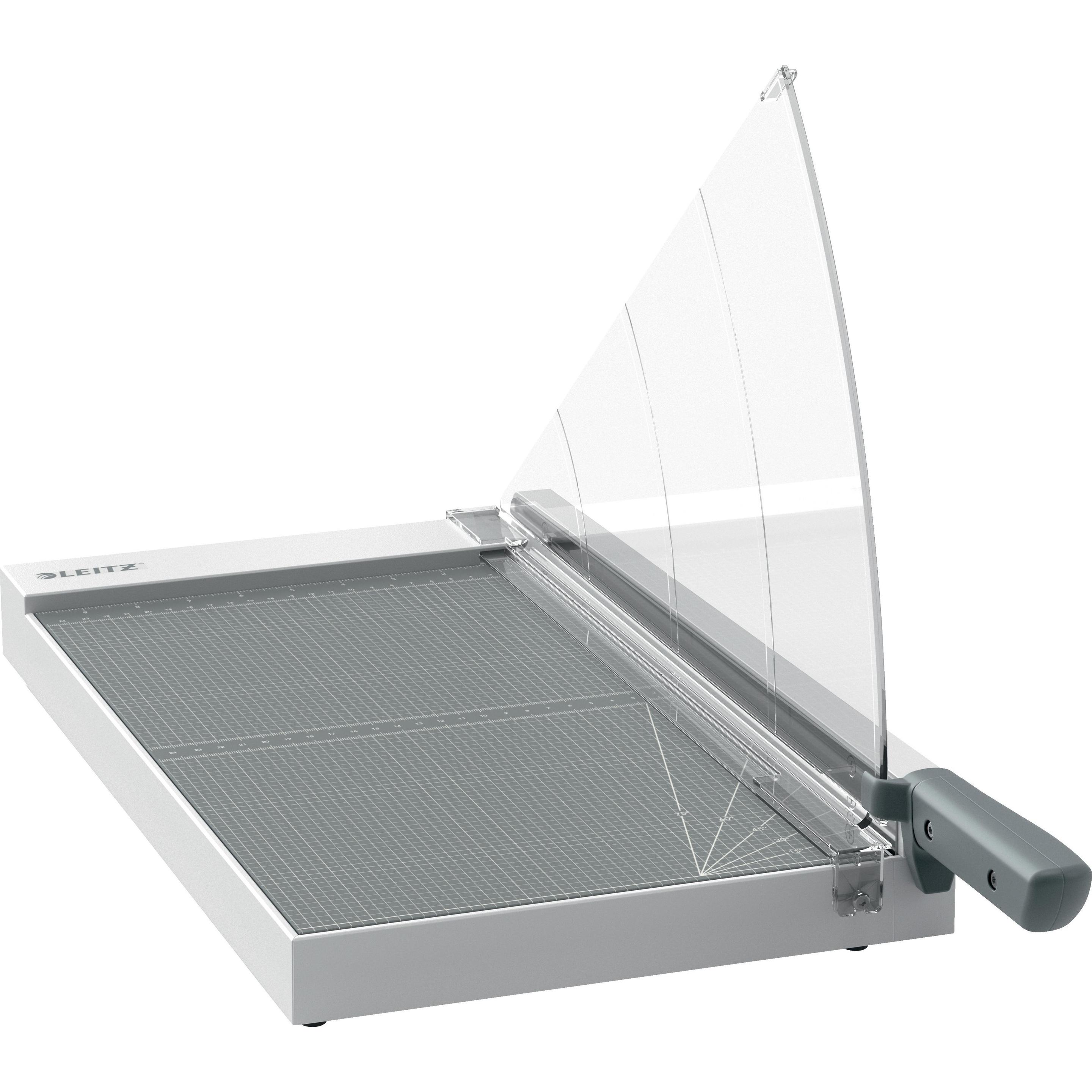 Leitz HOME OFFICE - Hebelschneider (10 Blätter, A3), Schneidemaschine, Schwarz