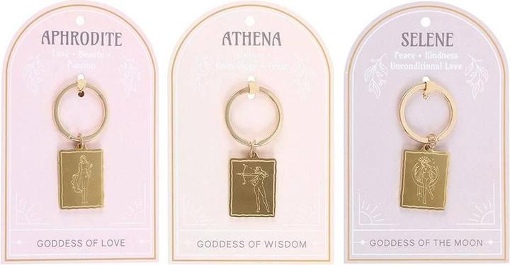 Actual product image Something Different Goddess Talisman Keyring (Pack of 24)