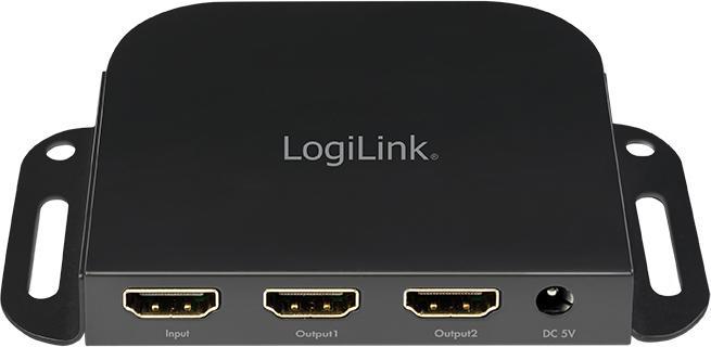 Produktbild LogiLink Ultra-HD, 2x HMDI 2.0b, HDCP 2.2, 600MHz/18Gbps