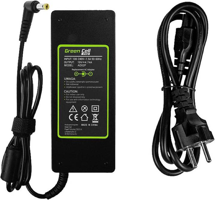 Produktbild GreenCell PRO Netzteil Ladegerät für Laptop Acer 5730Z 5738ZG 7720G 7730 7730G (90 W)