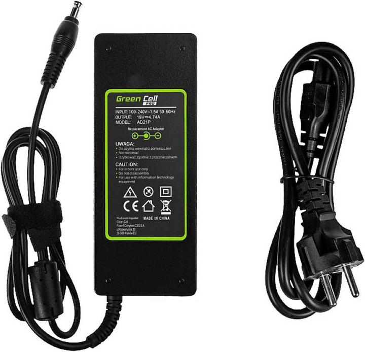 Produktbild GreenCell Notebook-Netzteil (90 W)