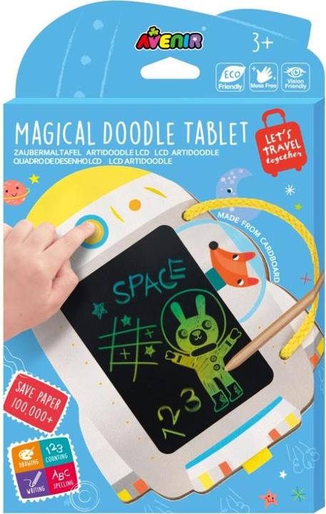 Avenir Zaubermaltafel Weltraum