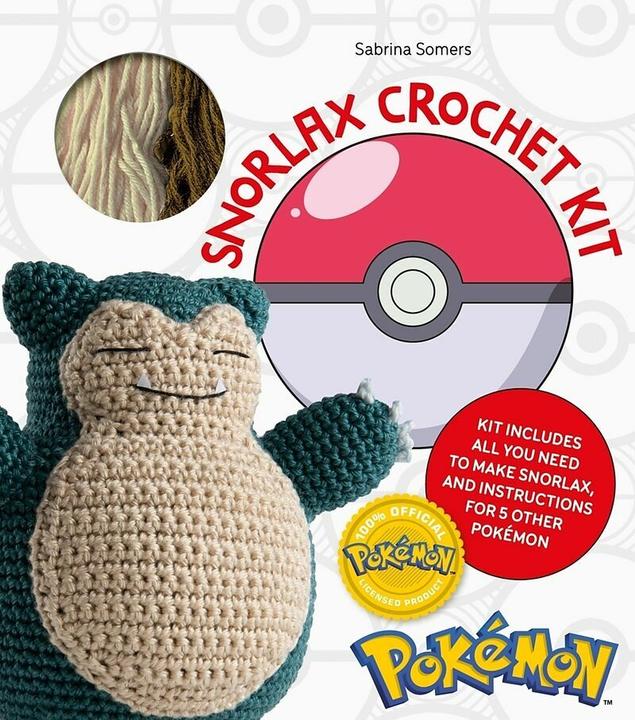Kit Pokémon Snorlax all'uncinetto