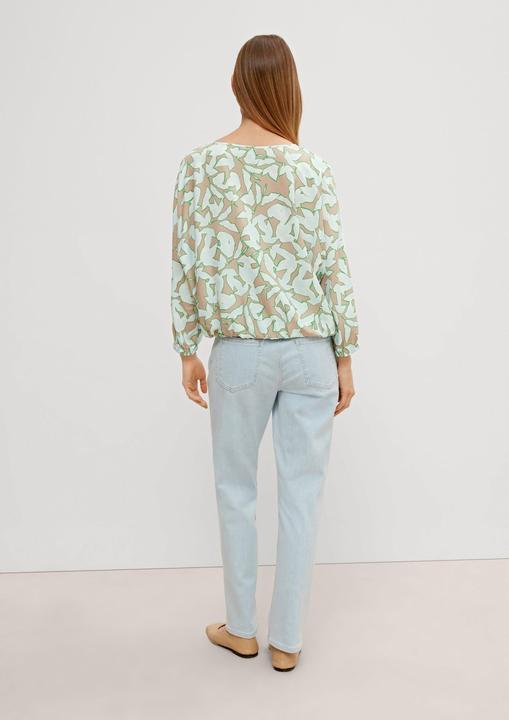 Immagine prodotto Comma Bluse Viskosebluse mit V-Ausschnitt (36)