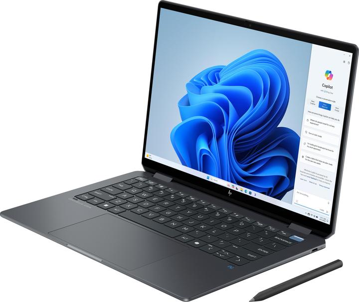 Actual product image HP OmniBook Ultra Flip 14-fh0075ng (14", 1000 GB, 16 GB, DE, Intel Core Ultra 7 256V)