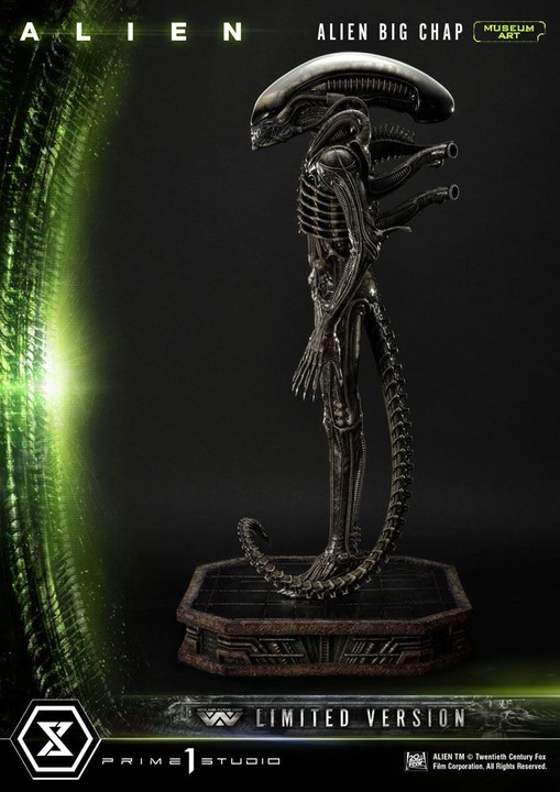 Image du produit Prime 1 Studio Aliens statuette 1/3 Alien Big Chap Museum Art Limited Version 85 cm