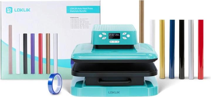Actual product image Loklik Auto Heat Press