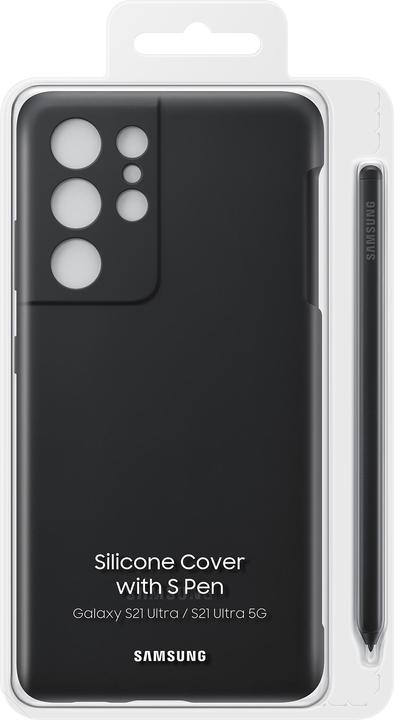 Image du produit Samsung Housse en silicone avec porte-stylo S-Pen (Samsung Galaxy S21 Ultra 5G)