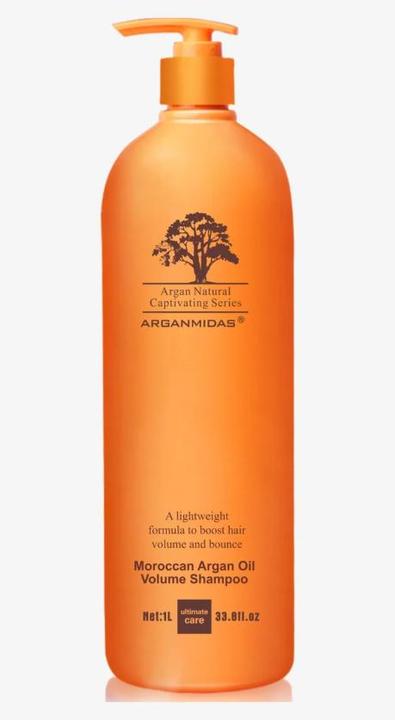 Actual product image Arganmidas - Moroccan Argan Oil Volume Shampoo -1000ml (Liquid shampoo, 1000 ml)