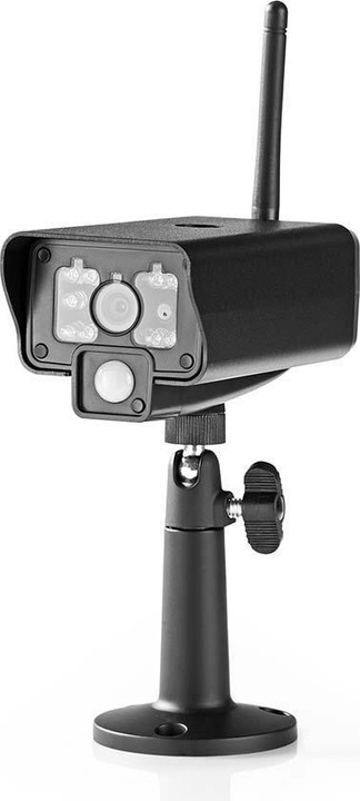 Actual product image Nedis 2.4 GHz Wireless Digital Camera Supports Surveillance Set CSWL120CBK and