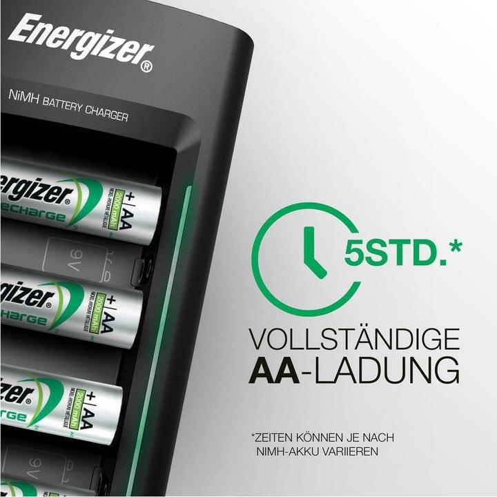Produktbild Energizer Recharge Universal (1 Stk., D, 9V Block, AA, AAA, 2300 mAh, Ladegerät ohne Akku)