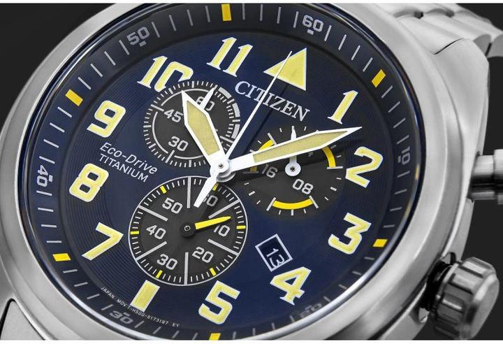 Actual product image Citizen AT2480-81L (Chronograph, 42 mm)