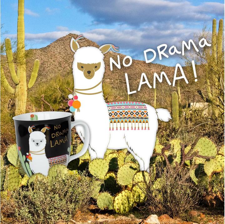 Image du produit Sheepworld Tasse à café No Drama Lama 400 ml, 1 pièce, Noir (400 ml, 1 x)