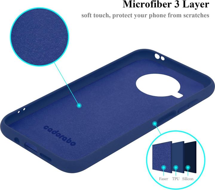 Immagine prodotto Cadorabo Copertura della cassa del silicone liquido TPU (Mi 10T Lite)