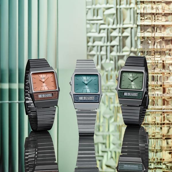 Actual product image Casio AQ-800EC-2AEF (Chronograph, 41 mm)