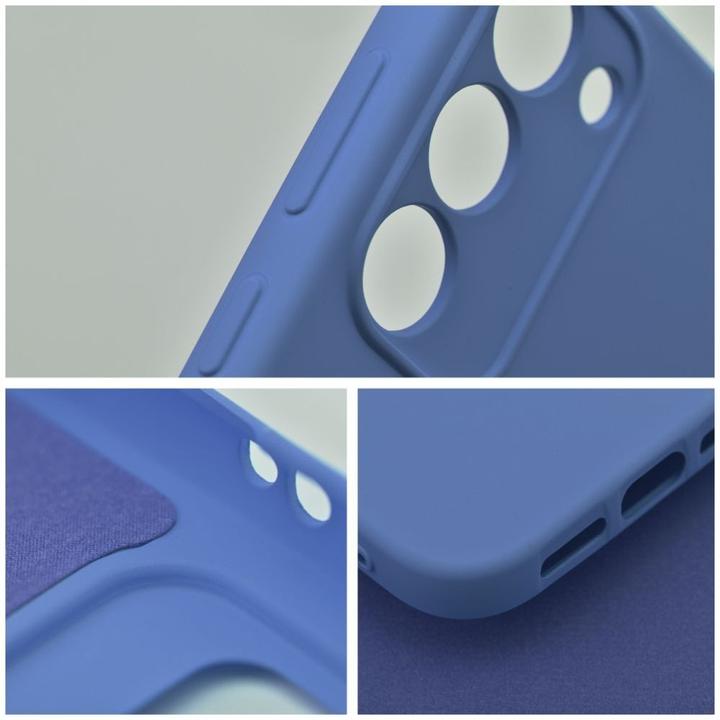 Actual product image Forcell Back panel cover OEM SILICONE case for SAMSUNG A14 5G / A14 4G blue (Samsung Galaxy A14 5G)
