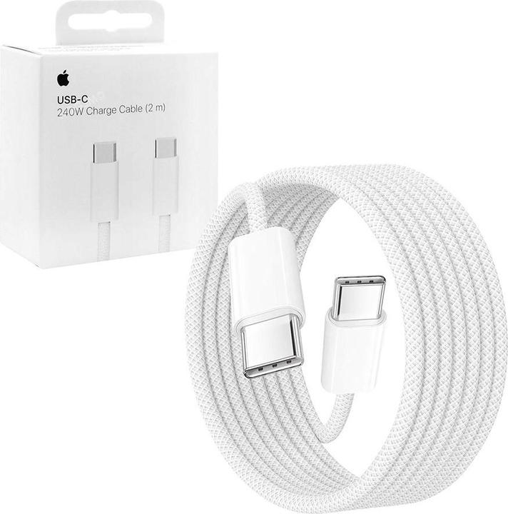 Actual product image Apple USB C – USB C (2 m, USB 2.0, 240 W)