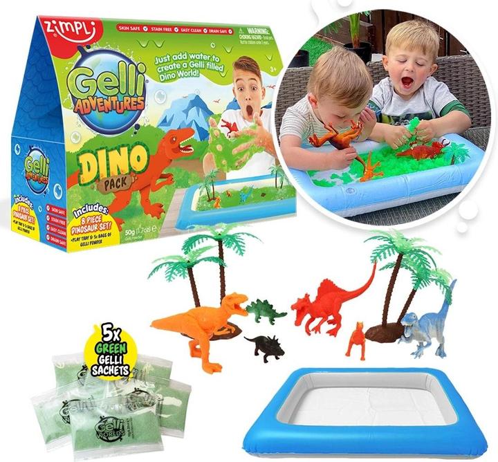 Immagine prodotto Zimpli Kids Zimpli Gelli Adventures Dino Pack Gioco sensoriale