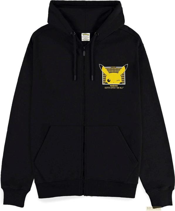 Difuzed Pokémon - Men's Zipper Hoodie (Blank) - L