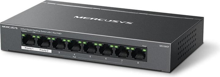 Productafbeelding Mercusys MS108GP (8 ports)