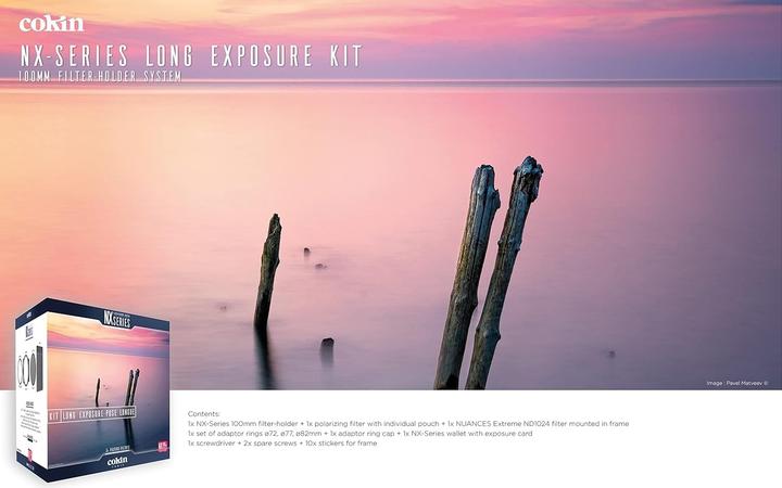 Produktbild Cokin NX Serie Long Exposure Set (ND- / Graufilter, Polarisationsfilter, 100 mm)