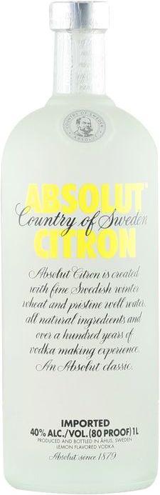 Image du produit Absolut Citron 100cl
