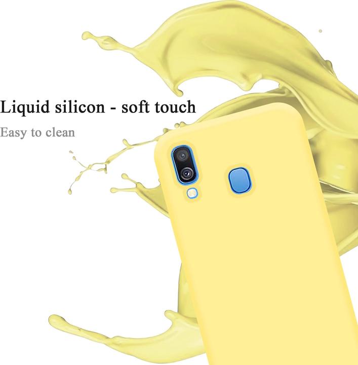 Produktbild Cadorabo TPU Liquid Silicone Case Cover (Samsung Galaxy A40)
