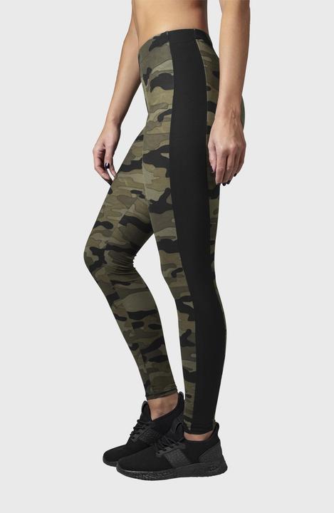Actual product image Urban Classics Ladies Camo Stripe Leggings (XXL)
