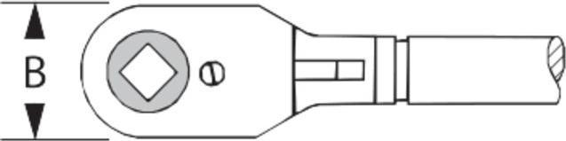 Actual product image Bilz Universal ratchet (without insert)
