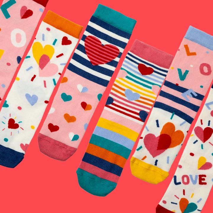 Produktbild United Oddsocks Socken Casual (3er Pack, 37 - 42)