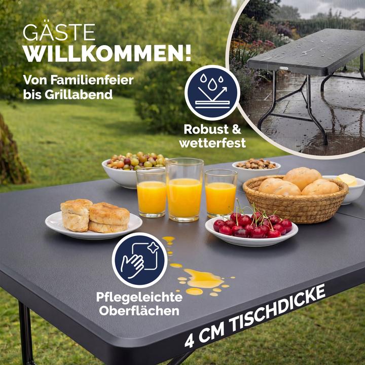 Produktbild Casaria Folding Table