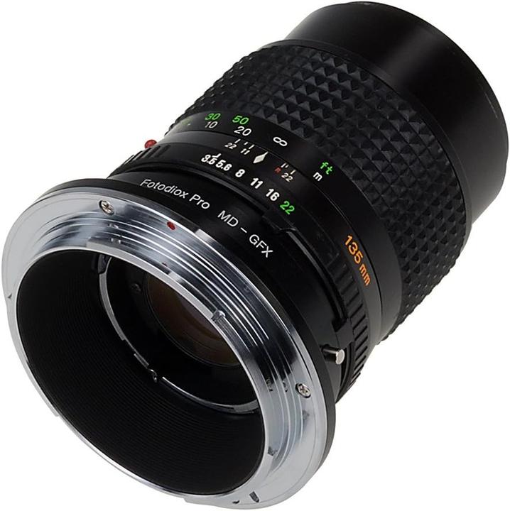Actual product image Fotodiox MD-GFX-Pro Lens Mount Adapter