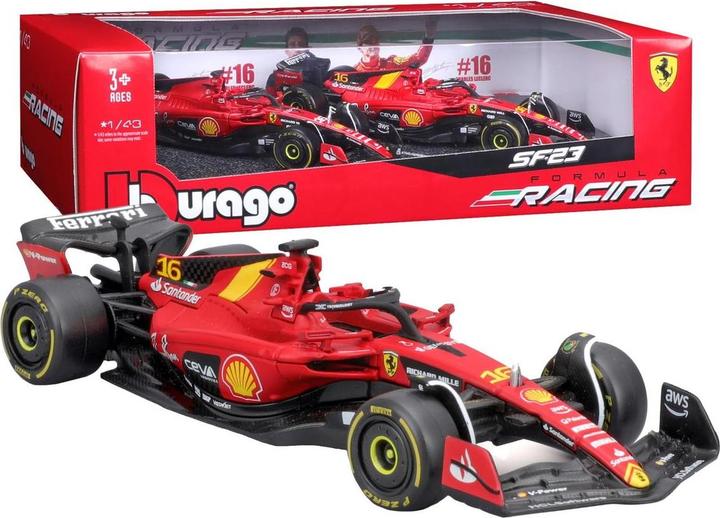 Produktbild Bburago Ferrari SF-23 Geschenkpackung, 2 Modellautos, Massstab